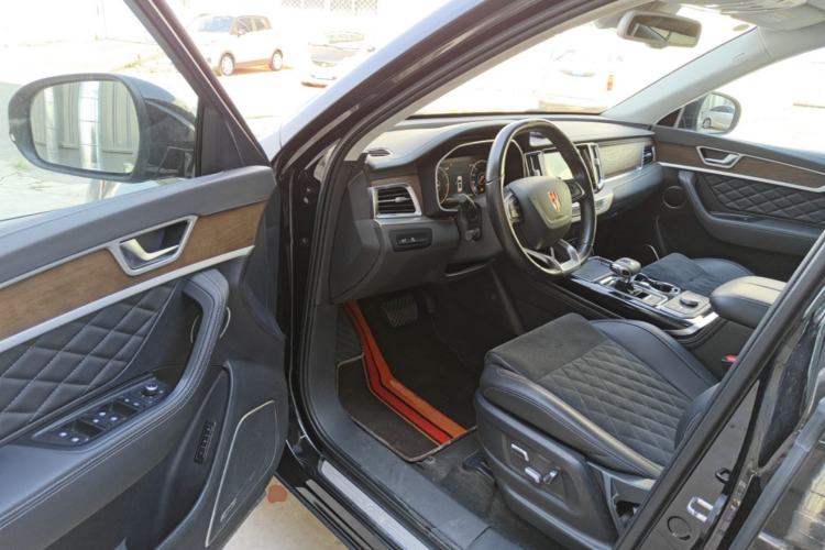 Used Hongqi HS7 2022 3.0T Automatic All-Wheel Drive ZhiLian Flagship Edition Five Seats Driver Seat