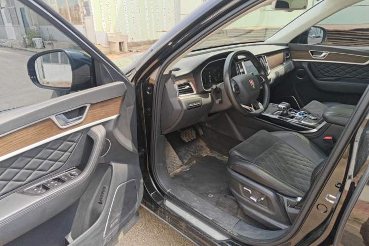 Used Hongqi HS7 2022 3.0T Automatic All-Wheel Drive ZhiLian Flagship Edition Five Seats Driver Seat