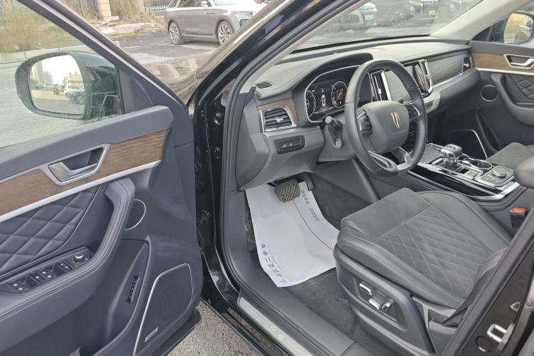 Used Hongqi HS7 2022 3.0T Automatic All-Wheel Drive ZhiLian Flagship Edition Five Seats Driver Seat