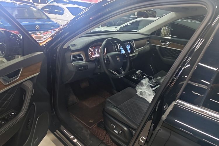 Used Hongqi HS7 2022 3.0T Automatic All-Wheel Drive ZhiLian Flagship Edition Five Seats Driver Seat