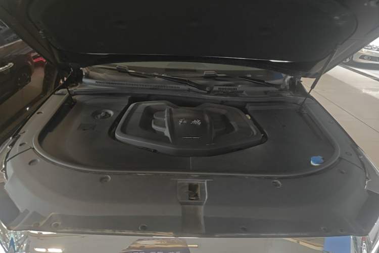Used Hongqi HS7 2022 2.0T DCT Two-Wheel Drive Smart Connect Flagship Edition Five Seats Engine Bay