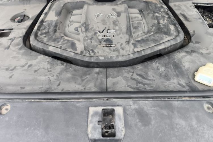 Used Hongqi HS7 2022 3.0T Automatic All-Wheel Drive ZhiLian Flagship Edition Five Seats Engine Bay