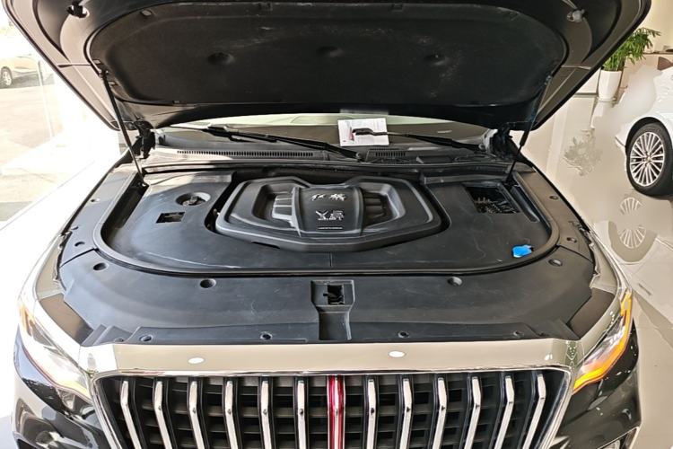 Used Hongqi HS7 2022 3.0T Automatic All-Wheel Drive ZhiLian Flagship Edition Five Seats Engine Bay