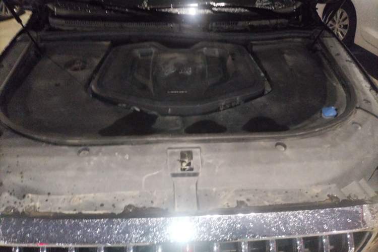 Used Hongqi HS7 2022 2.0T DCT Two-Wheel Drive Smart Connect Flagship Edition Seven Seats Engine Bay