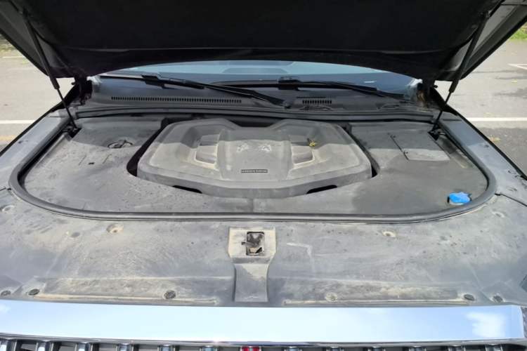 Used Hongqi HS7 2022 2.0T DCT Two-Wheel Drive Smart Connect Flagship Edition Five Seats Engine Bay