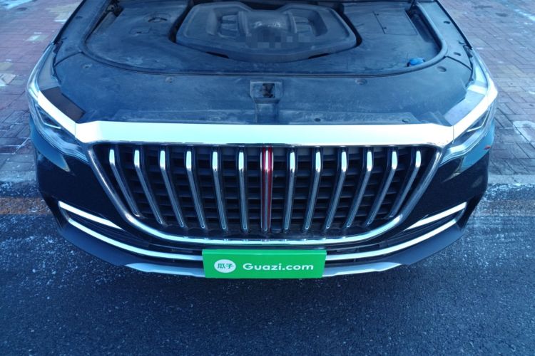 Used Hongqi HS7 2022 2.0T DCT Two-Wheel Drive Smart Connect Flagship Edition Five Seats Engine Bay