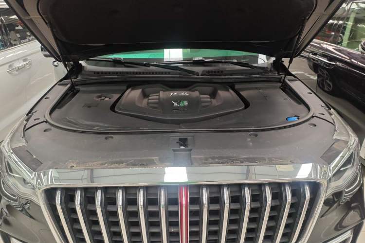 Used Hongqi HS7 2022 3.0T Automatic All-Wheel Drive ZhiLian QiChang Edition 5 Seats Engine Bay