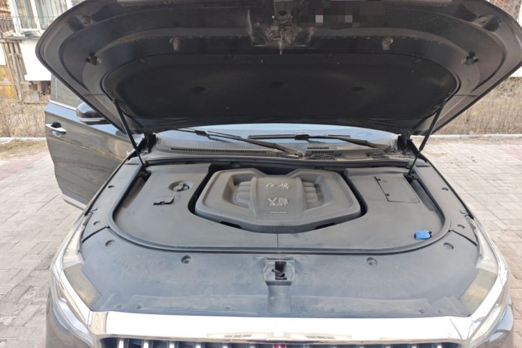 Used Hongqi HS7 2022 3.0T Automatic All-Wheel Drive Smart Connect Flagship Edition 7 Seats Engine Bay