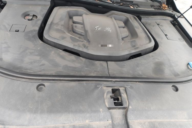 Used Hongqi HS7 2022 2.0T DCT Two-Wheel Drive Smart Connect Flagship Edition Seven Seats Engine Bay