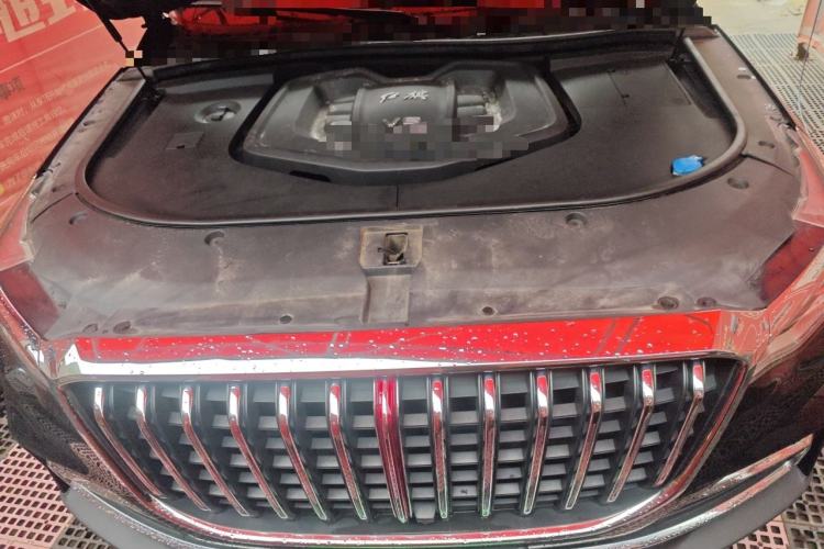 Used Hongqi HS7 2022 3.0T Automatic All-Wheel Drive ZhiLian QiChang Edition 5 Seats Engine Bay