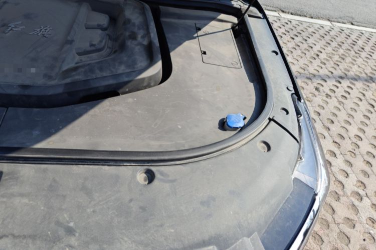Used Hongqi HS7 2022 2.0T DCT Two-Wheel Drive Smart Connect Flagship Edition 7 Seats Engine Bay Left