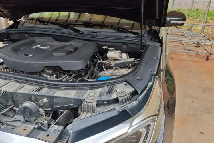 Used Hongqi HS7 2022 2.0T DCT Two-Wheel Drive Smart Connect Flagship Edition Five Seats Engine Bay Left