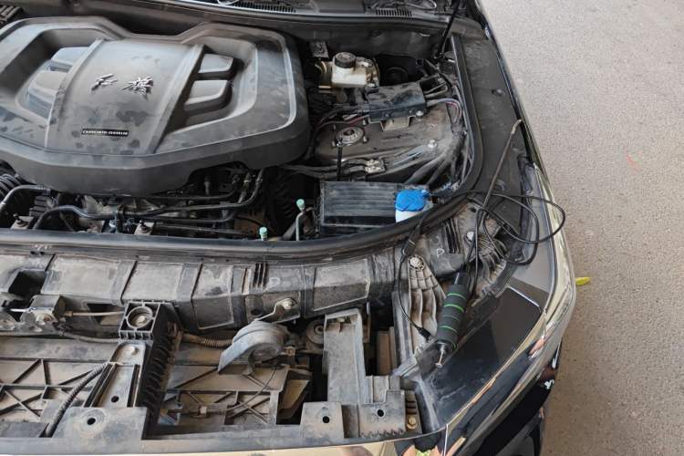 Used Hongqi HS7 2022 2.0T DCT Two-Wheel Drive Smart Connect Flagship Edition Seven Seats Engine Bay Left
