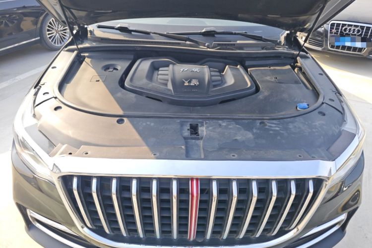 Used Hongqi HS7 2022 3.0T Automatic All-Wheel Drive ZhiLian Flagship Edition Five Seats Engine Bay