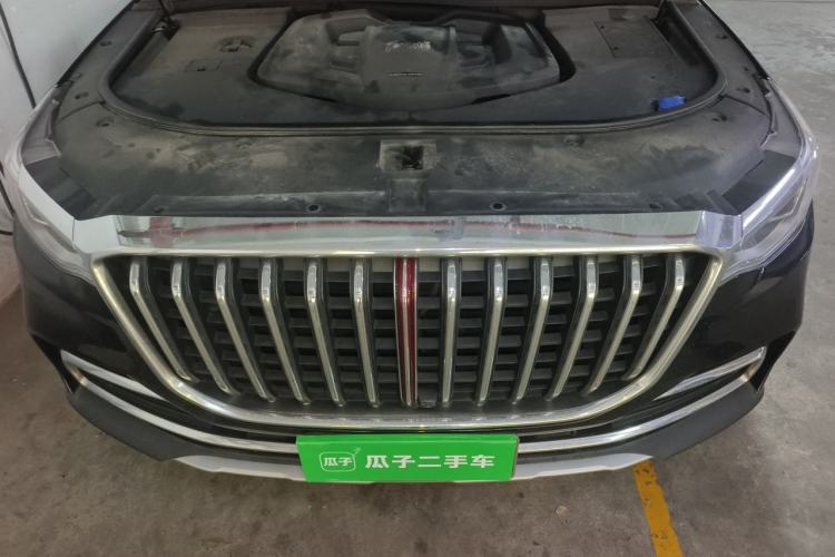Used Hongqi HS7 2022 2.0T DCT Two-Wheel Drive Smart Connect Flagship Edition Five Seats Engine Bay