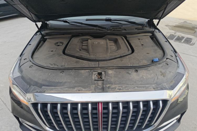 Used Hongqi HS7 2022 3.0T Automatic All-Wheel Drive ZhiLian Flagship Edition Five Seats Engine Bay