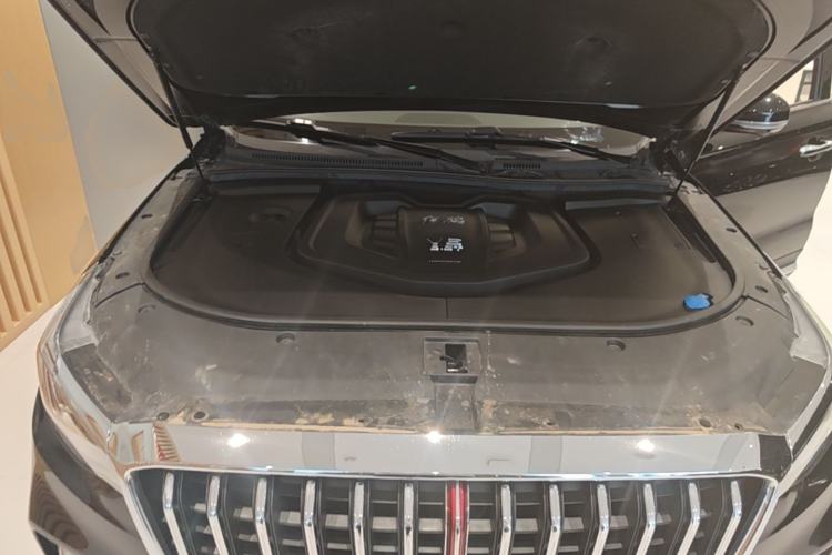 Used Hongqi HS7 2022 3.0T Automatic All-Wheel Drive ZhiLian Flagship Edition Five Seats Engine Bay