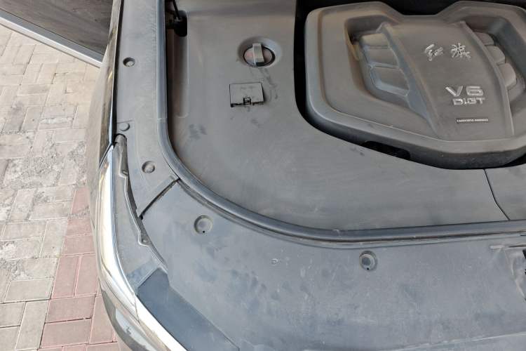 Used Hongqi HS7 2022 3.0T Automatic All-Wheel Drive Smart Connect Flagship Edition 7 Seats Engine Bay Right