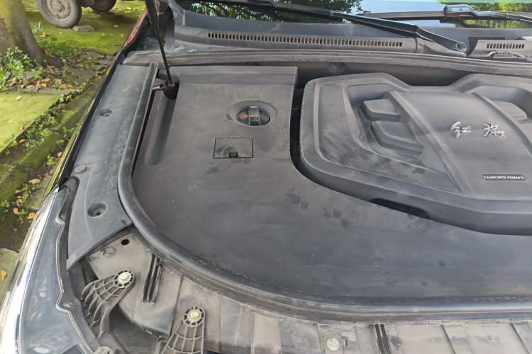 Used Hongqi HS7 2022 2.0T DCT Two-Wheel Drive Smart Connect Flagship Edition Five Seats Engine Bay Right