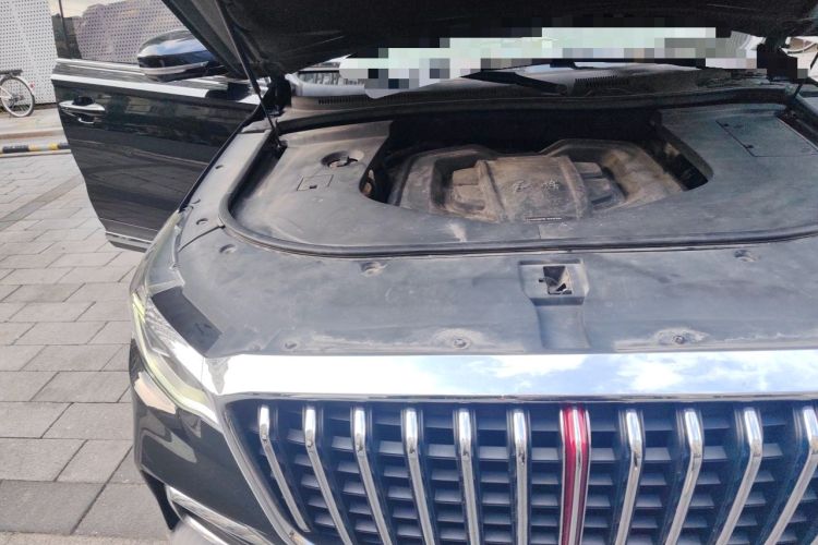 Used Hongqi HS7 2022 2.0T DCT Two-Wheel Drive Smart Connect Flagship Edition Seven Seats Engine Bay Right