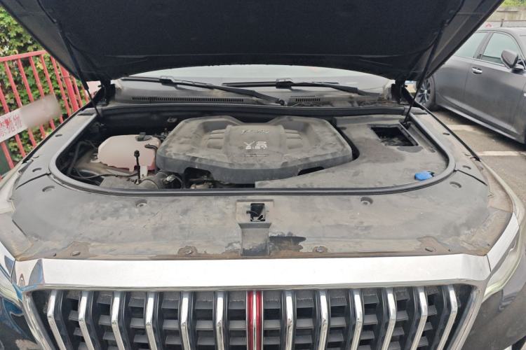 Used Hongqi HS7 2022 3.0T Automatic All-Wheel Drive Smart Connect Flagship Edition 7 Seats Engine Bay