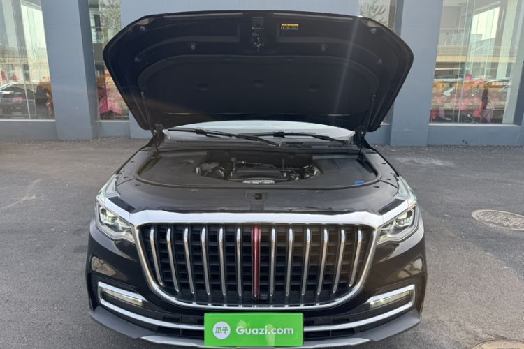 Used Hongqi HS7 2022 3.0T Automatic All-Wheel Drive ZhiLian Flagship Edition Five Seats Engine Bay