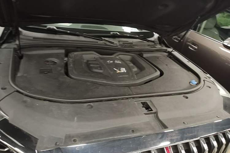Used Hongqi HS7 2022 3.0T Automatic All-Wheel Drive Smart Connect Flagship Edition 7 Seats Engine Bay
