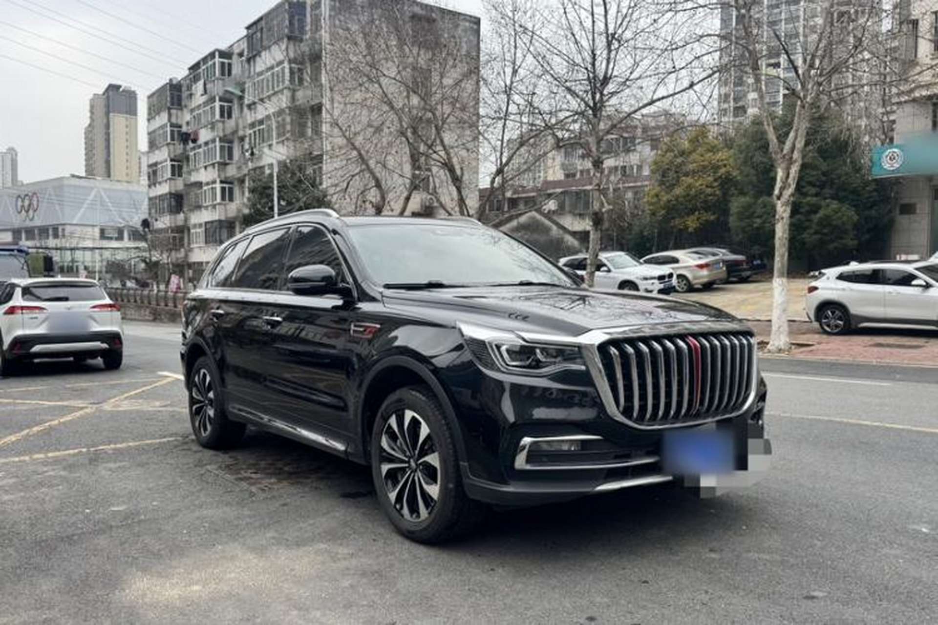 Used Hongqi HS7 2022 2.0T DCT Two-Wheel Drive Smart Connect Flagship Edition Seven Seats Exterior 3