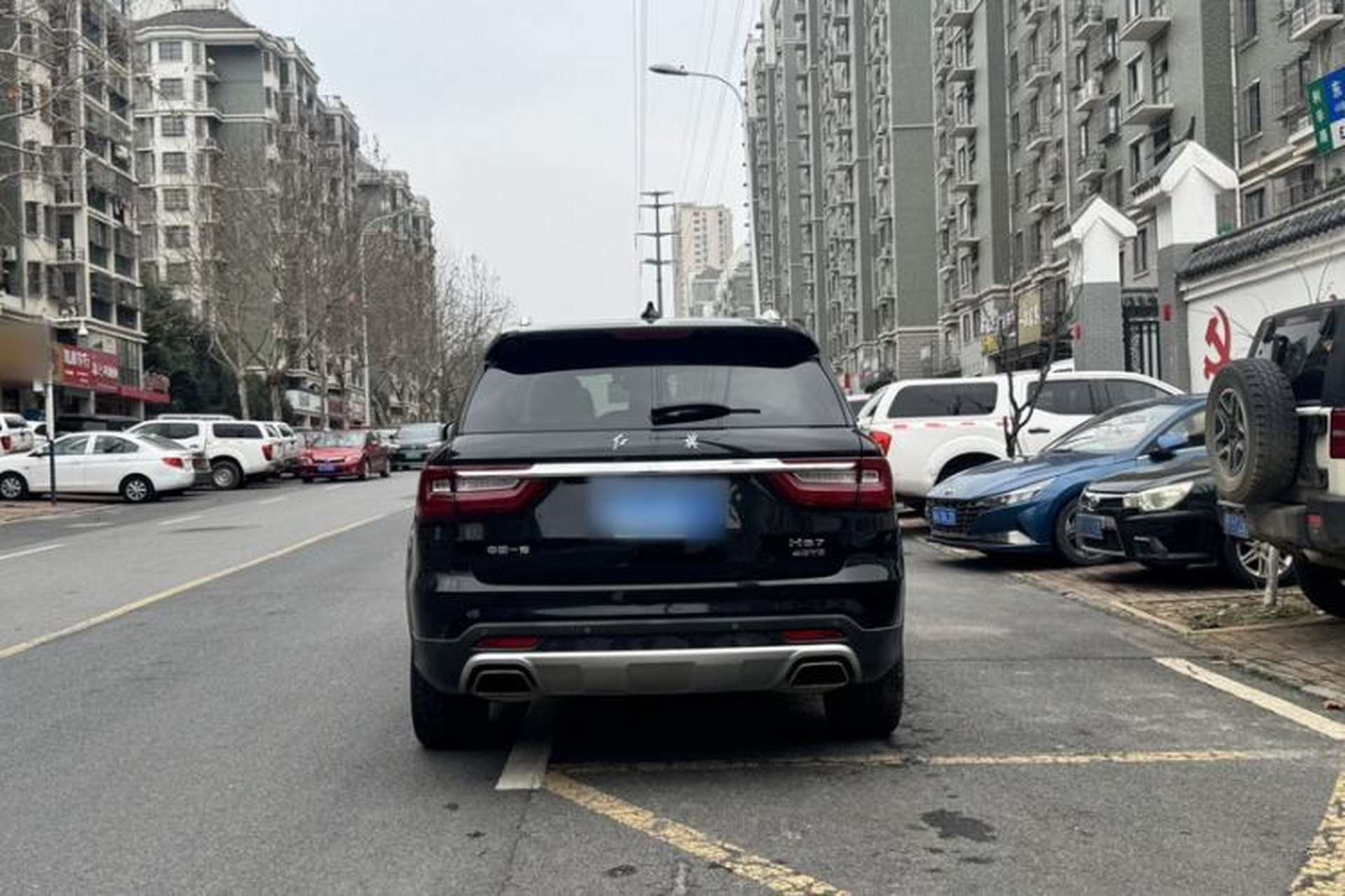 Used Hongqi HS7 2022 2.0T DCT Two-Wheel Drive Smart Connect Flagship Edition Seven Seats Exterior 4