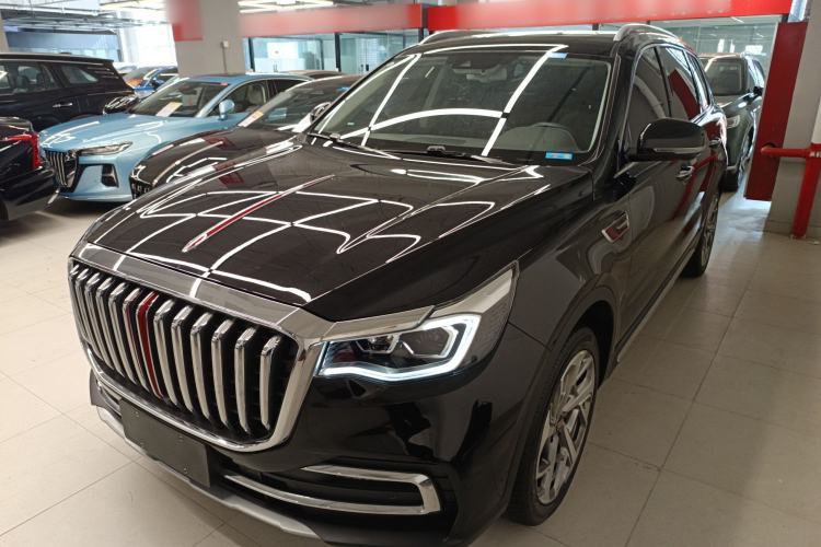 Gebrauchter Hongqi HS7 2022 2.0T DCT Two-Wheel Drive Smart Connect Flagship Edition 7 Seats Guazi used car, China used car export, Used car for sale, Used cars, Cheapest cars for sale