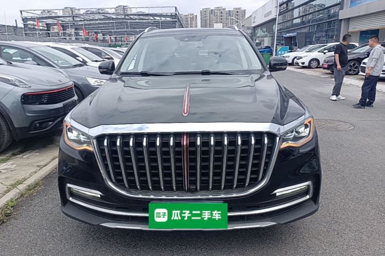 Used Hongqi HS7 2022 3.0T Automatic All-Wheel Drive Smart Connect Flagship Edition 7 Seats Front