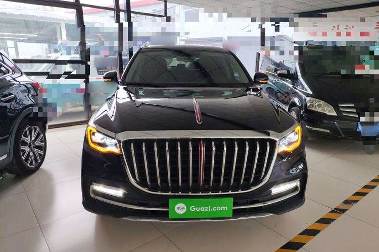 Used Hongqi HS7 2022 2.0T DCT Two-Wheel Drive Smart Connect Flagship Edition Seven Seats Front