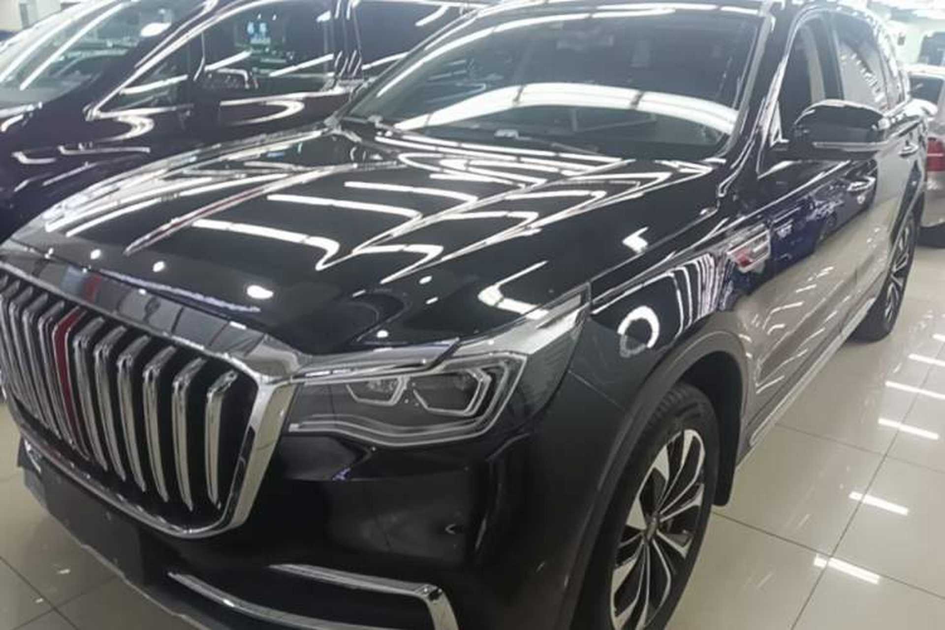 Used Hongqi HS7 2022 3.0T Automatic All-Wheel Drive Smart Connect Flagship Edition 7 Seats Front Left 45 Deg