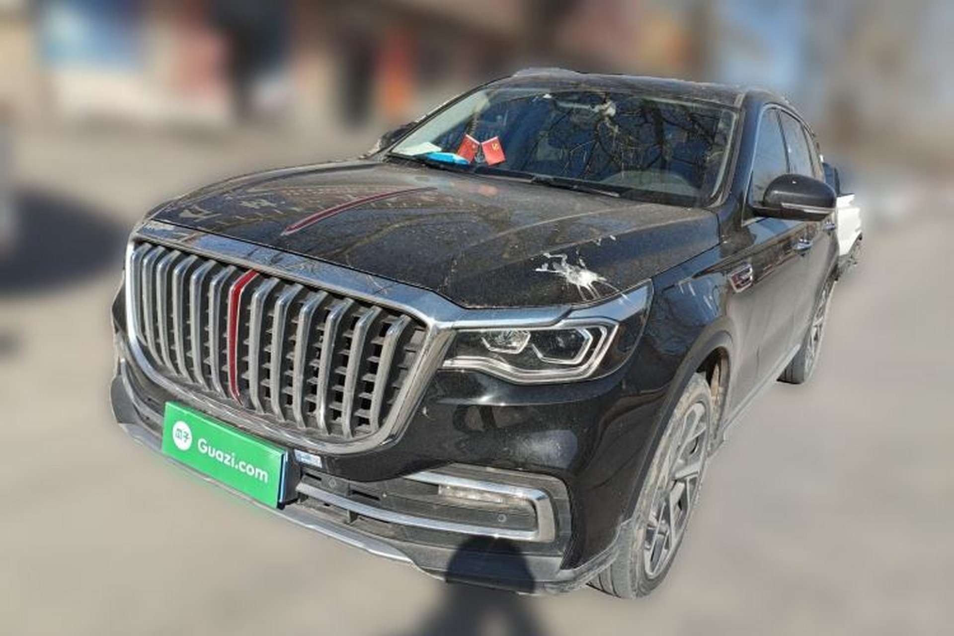 Used Hongqi HS7 2022 2.0T DCT Two-Wheel Drive Smart Connect Flagship Edition 7 Seats Front Left 45 Deg