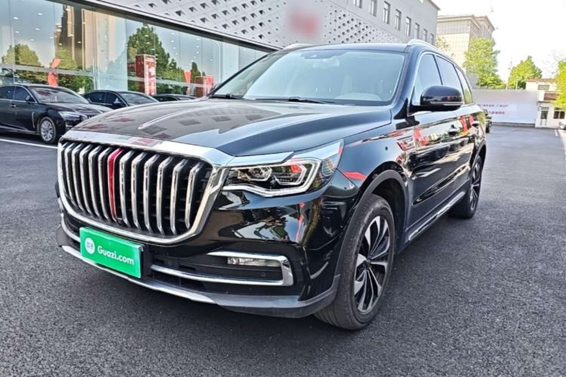 Used Hongqi HS7 2022 3.0T Automatic All-Wheel Drive ZhiLian Flagship Edition Five Seats Front Left 45 Deg