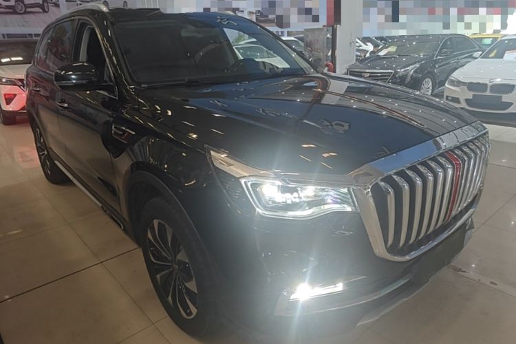 Used Hongqi HS7 2022 2.0T DCT Two-Wheel Drive Smart Connect Flagship Edition Five Seats Front Right 45 Deg