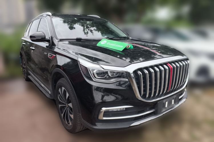 Used Hongqi HS7 2022 3.0T Automatic All-Wheel Drive ZhiLian Flagship Edition Five Seats Front Right 45 Deg
