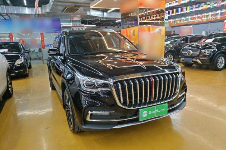 Used Hongqi HS7 2022 2.0T DCT Two-Wheel Drive Smart Connect Flagship Edition Five Seats Front Right 45 Deg