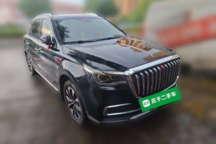 Used Hongqi HS7 2022 2.0T DCT Two-Wheel Drive Smart Connect Flagship Edition Five Seats Front Right 45 Deg