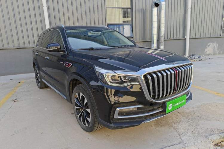 Used Hongqi HS7 2022 3.0T Automatic All-Wheel Drive ZhiLian Flagship Edition Five Seats Front Right 45 Deg