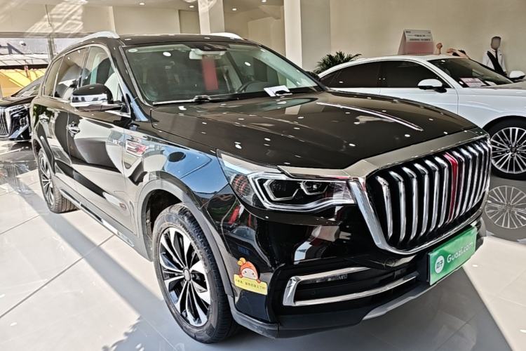 Used Hongqi HS7 2022 3.0T Automatic All-Wheel Drive ZhiLian Flagship Edition Five Seats Front Right 45 Deg