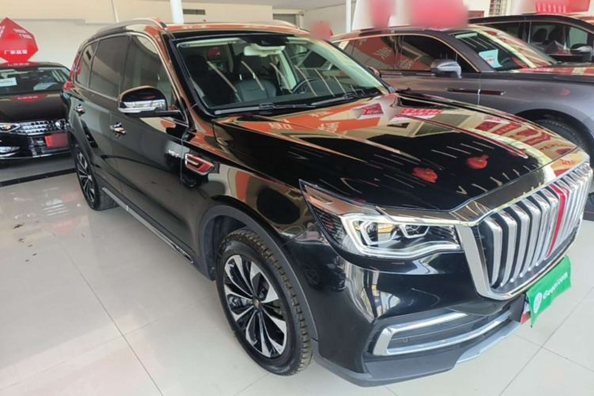 Used Hongqi HS7 2022 3.0T Automatic All-Wheel Drive ZhiLian Flagship Edition Five Seats Front Right 45 Deg