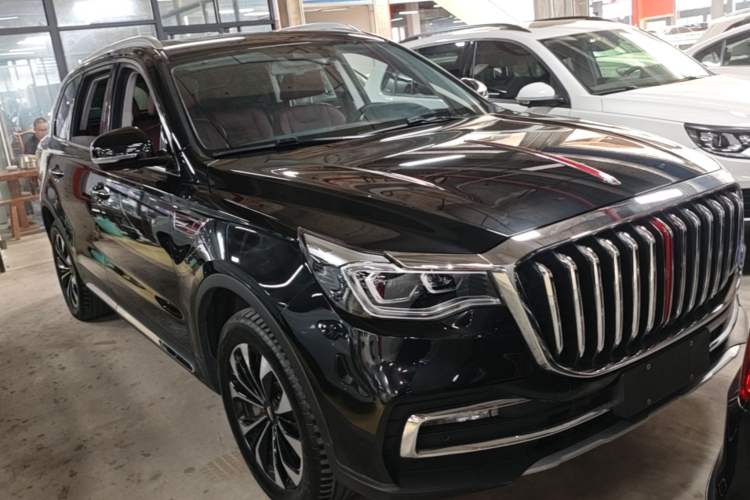 Used Hongqi HS7 2022 2.0T DCT Two-Wheel Drive Smart Connect Flagship Edition Seven Seats Front Right 45 Deg