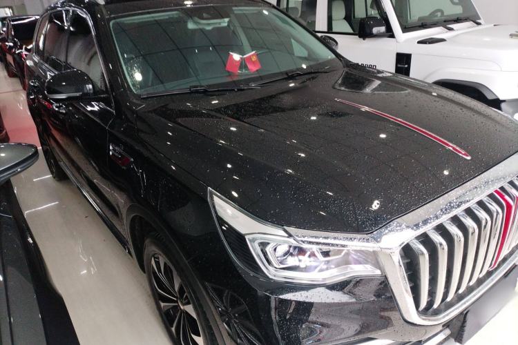 Used Hongqi HS7 2022 2.0T DCT Two-Wheel Drive Smart Connect Flagship Edition Seven Seats Front Right 45 Deg