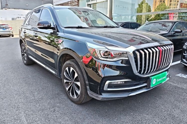 Used Hongqi HS7 2022 3.0T Automatic All-Wheel Drive ZhiLian Flagship Edition Five Seats Front Right 45 Deg