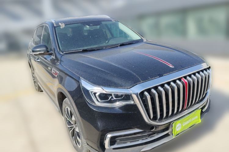 Used Hongqi HS7 2022 3.0T Automatic All-Wheel Drive ZhiLian Flagship Edition Five Seats Front Right 45 Deg