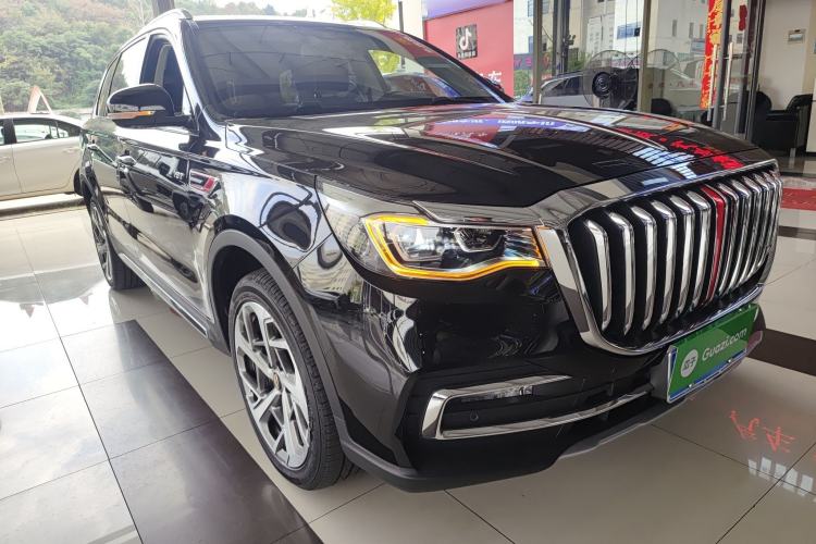 Used Hongqi HS7 2022 3.0T Automatic All-Wheel Drive ZhiLian QiChang Edition 5 Seats Front Right 45 Deg