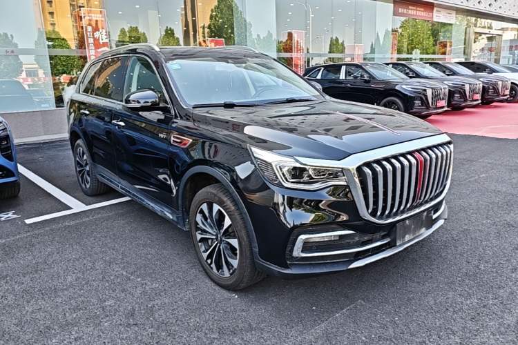 Used Hongqi HS7 2022 3.0T Automatic All-Wheel Drive ZhiLian Flagship Edition Five Seats Front Right 45 Deg
