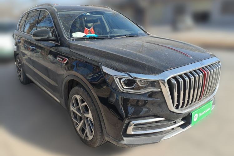 Used Hongqi HS7 2022 2.0T DCT Two-Wheel Drive Smart Connect Flagship Edition 7 Seats Front Right 45 Deg