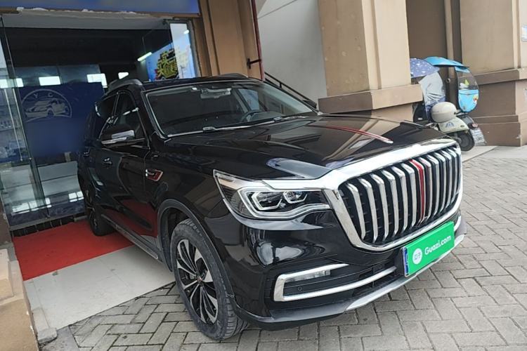 Used Hongqi HS7 2022 2.0T DCT Two-Wheel Drive Smart Connect Flagship Edition Seven Seats Front Right 45 Deg